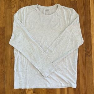 Lightweight White Wash Long Sleeve Shirt